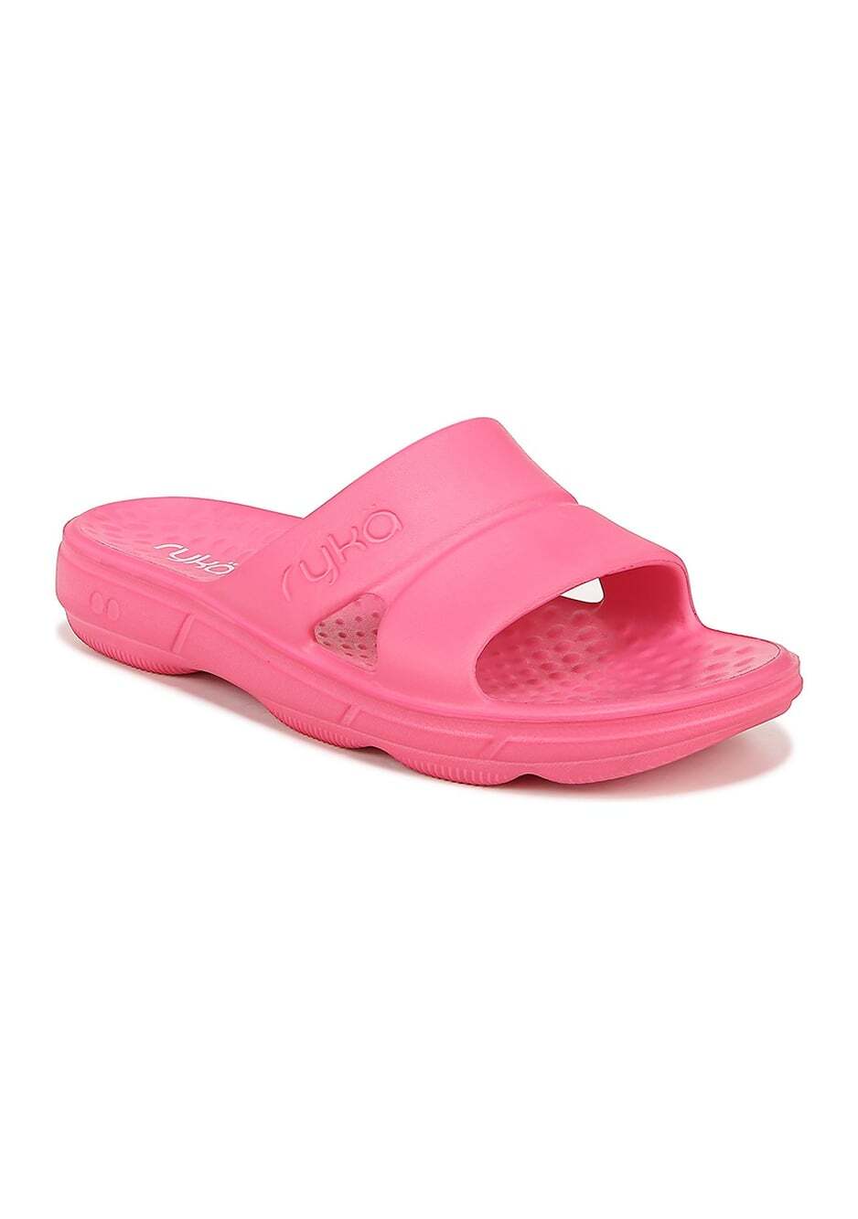 Ryka Women's Restoreslide Recovery Slide in Hot Pink Size 10 M (MSRP $50)
